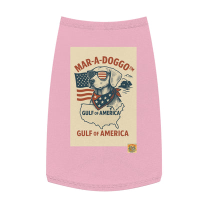Gulf of America Say It Twice Dog Tank Top