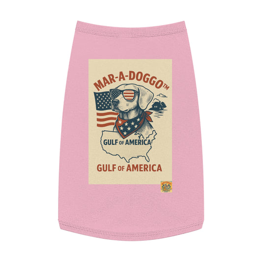 Gulf of America Say It Twice Dog Tank Top