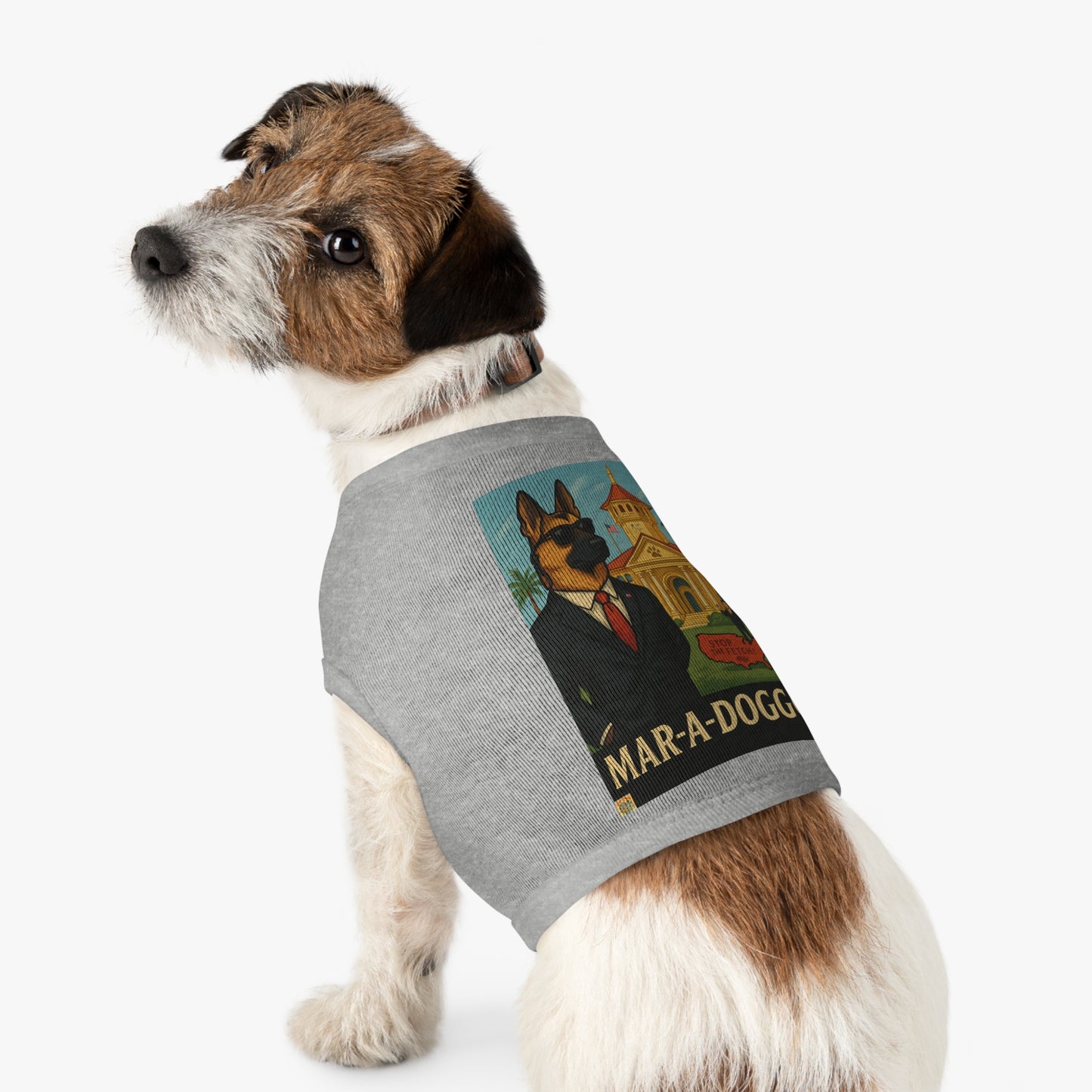 Secret Service Pup Dog Tank Top