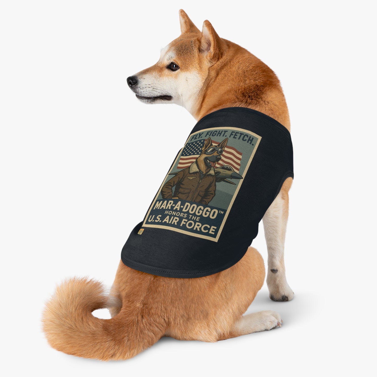 Fly Fight Fetch Mark II Dog Tank Top