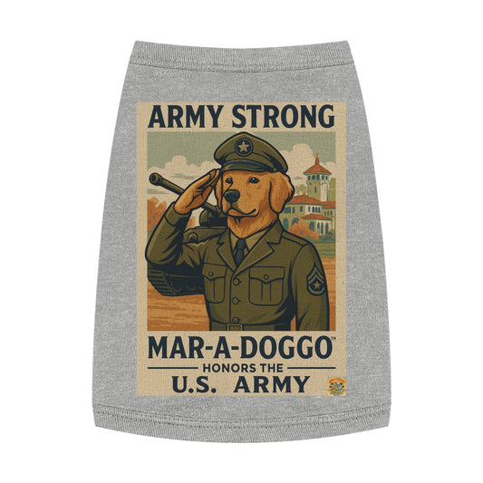 Army Strong Dog Tank Top