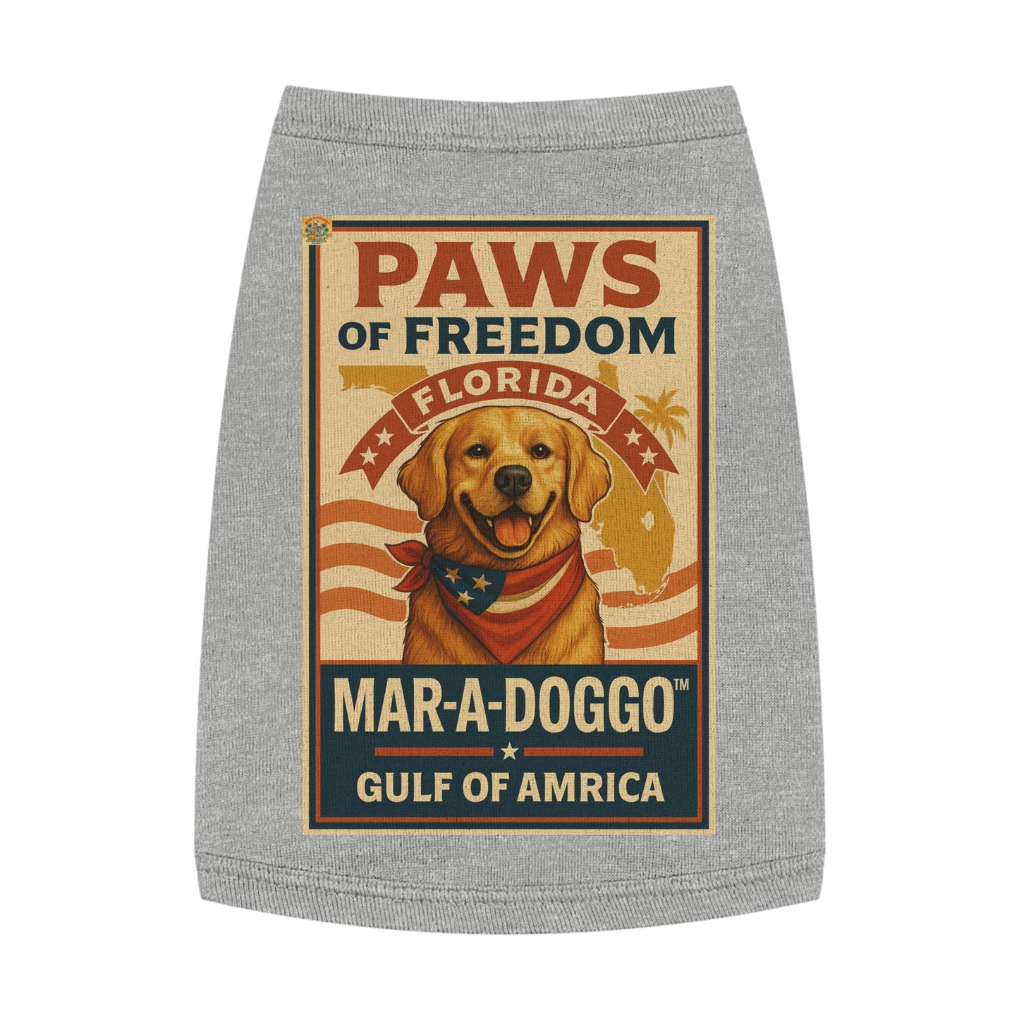 Florida Pride Dog Tank Top