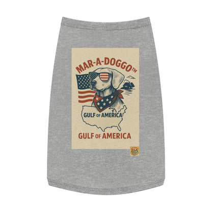 Gulf of America Say It Twice Dog Tank Top