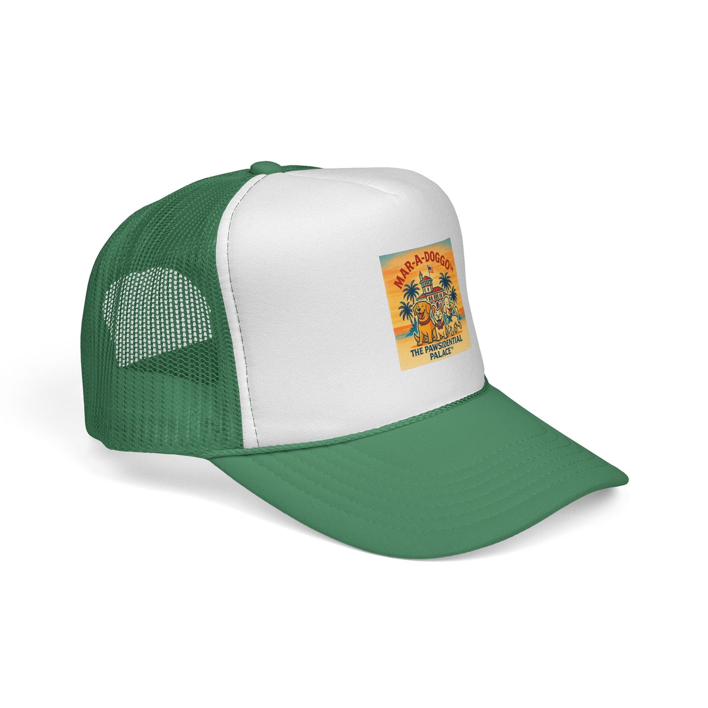 Pawsidential Palace Trucker Cap (One Size Fits Most)