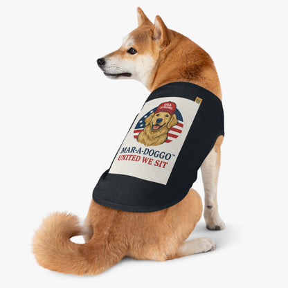 United We Sit Dog Tank Top
