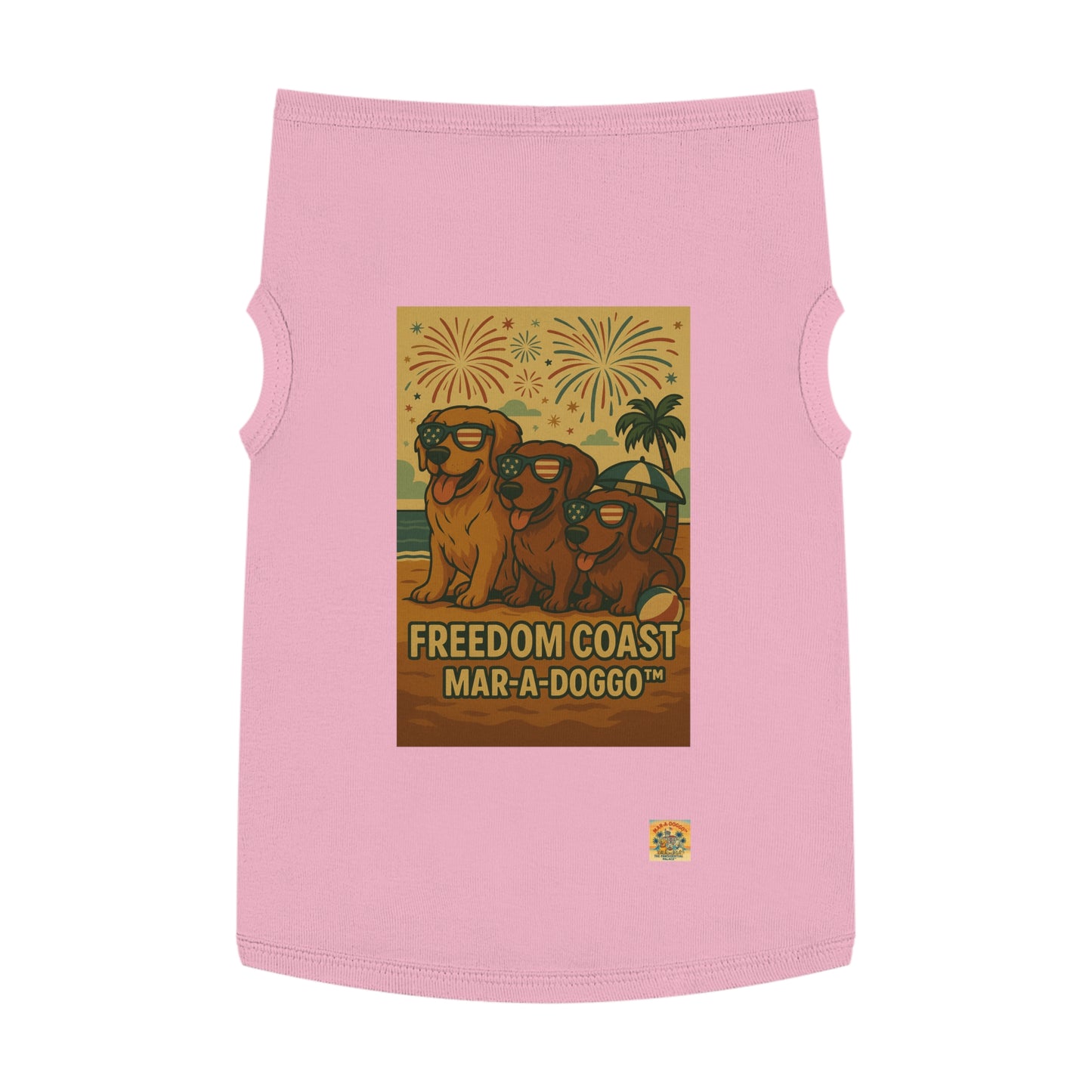 Freedom Coast Dog Tank Top