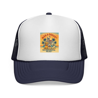 Pawsidential Palace Trucker Cap (One Size Fits Most)